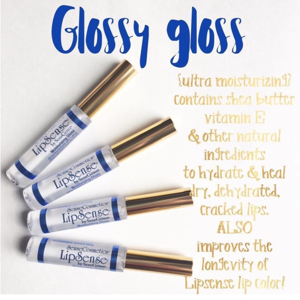 LipSense by Senegence, Moisturizing Lip Glossy gloss, NEW and sealed.